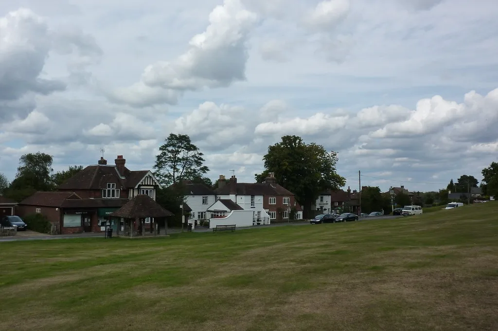 The village green at Ide Hill