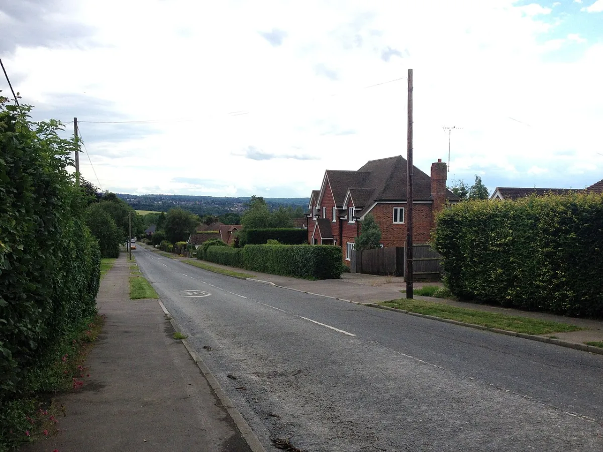 Childsbridge Lane, Kemsing, the road the application site fronts