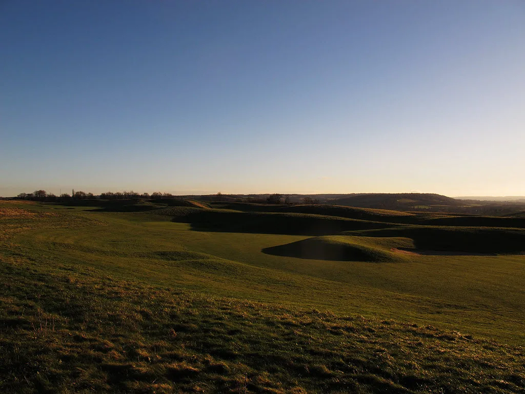 Pedham Place golf course near Swanley, proposed as a 2,600-home standalone settlement in the plan