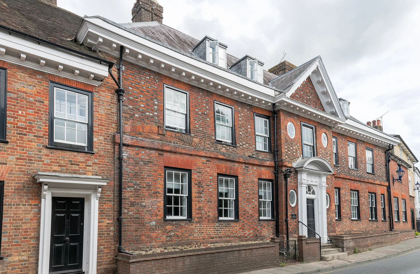 The Old House, 18 High Street, Sevenoaks, one of the listed buildings that make up the school's Girls' International House